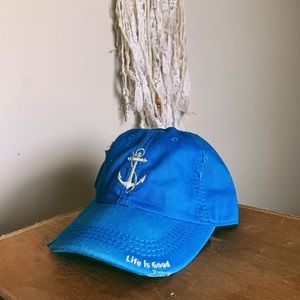 “Life is good” anchor hat